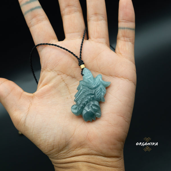 tralucente jade necklace | Organika Tribal